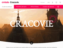 Tablet Screenshot of cracovie.net